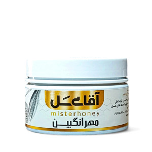 مهرانگبین 300 گرمی ترکیب گرده گل نخل و عسل | فروشگاه اینترنتی آقای عسل