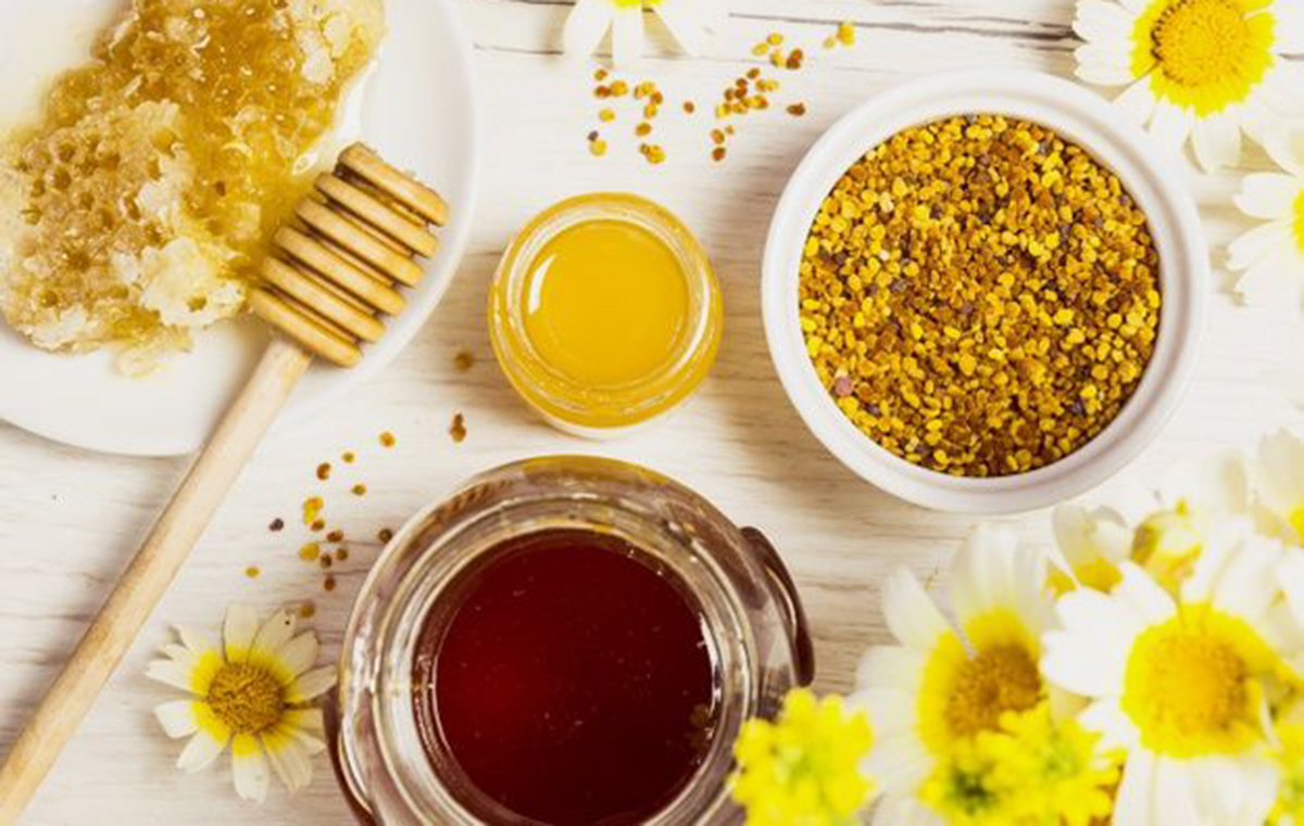 خواص گرده گل برای بدن