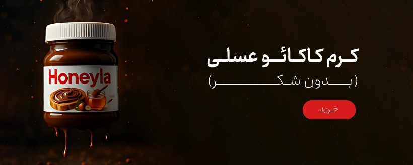 هانیلا، شکلات صبحانه عسلی بدون شکر آقای عسل