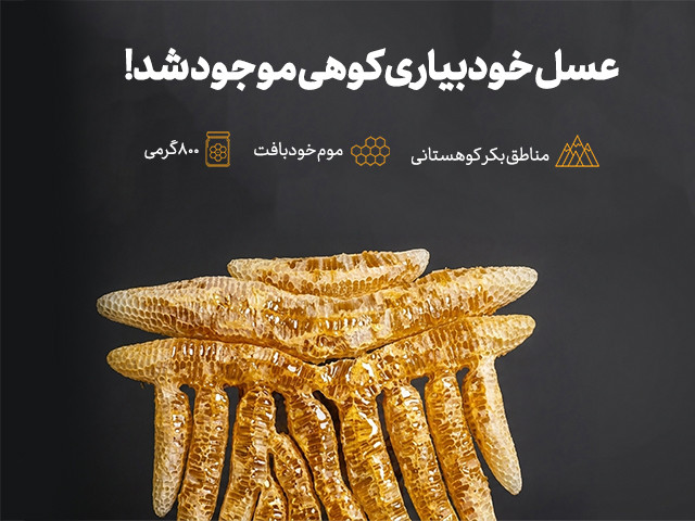 عسل خودبیاری کوهی