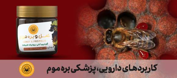 كاربردهای دارویی و پزشکی بره موم زنبور عسل